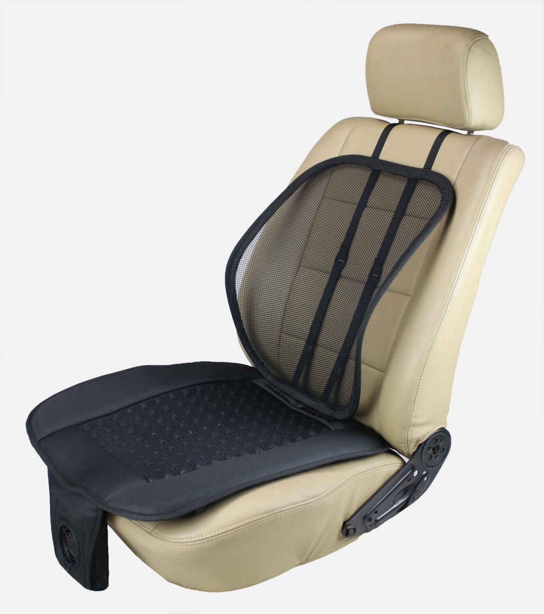 SA-4270T 24V AeroSeat, Cooling Ventilated Seat Cushion Air Flow with  Adjustable Lumbar Mesh Support Car Seat Fan Cushion - Obbomed® Webshop  United States