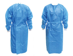 ObboMed Non-Surgical Disposable Isolation Gown with Elastic Cuff (Level 1) or (Level 3)