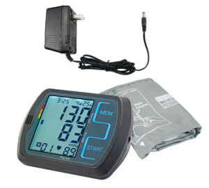 ObboMed MM-4750A Touch Screen and Voice Function, Automatic Upper Arm Cuff Digital Blood Pressure Monitor with Irregular Pulse and Heartbeat Detector, WHO Classification Indicator, FDA Approval.